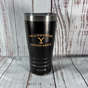 Tervis Black and Silver Yellowstone 20oz Tumbler